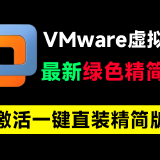 VMware17.6.2最新绿色精简版本！电脑系统虚拟机